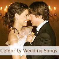 Celebrity Wedding songs